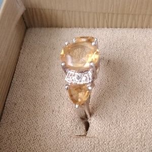 COPY - Yellow citrine Sterling silver